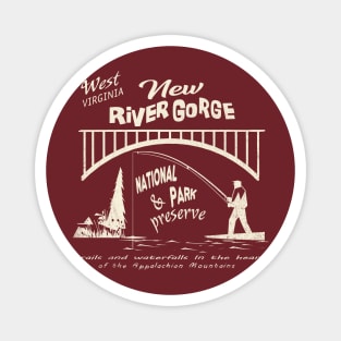 New River Gorge National Park West Virginia Magnet